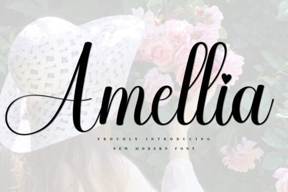 Amellia: A Typeface of Fresh Elegance