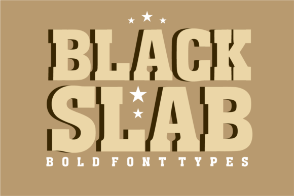 Black Slab: Command Attention with Bold Typography