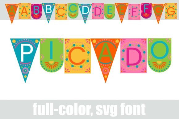 Celebrate with Picado: A Festive Display Typeface
