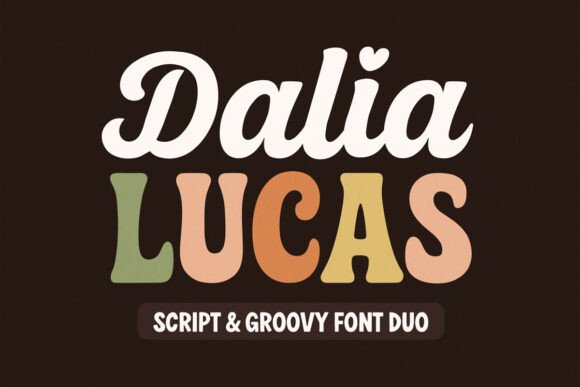 Dalia Lucas: A Retro Font Duo for Modern Creators