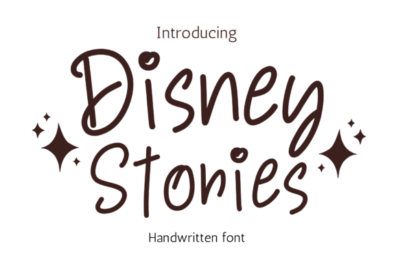 Disney Stories: A Playful Font for Authentic Design