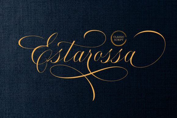 Estarossa: A Modern Handwritten Font for Elegant Designs
