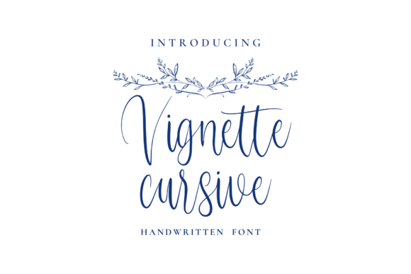 Vignette Cursive: A Font of Elegance and Timeless Appeal